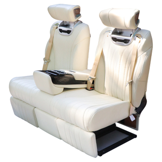 The Back Seat of The Commercial Vehicle's Double-seat Aviation Seat Can Be Flattened When The Bed MPV Seat Is Ventilated with Heated Belt Hidden Cabinet