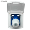Marine yacht outdoor socket built-in socket caravan RV 110V-220V ABL white 32A