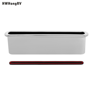 HWHongRV ABS Embedded Phone Storage Box with Anti-Vibration Pad