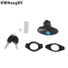 HW-G04 RV Cabin Door Lock Compression Lock Tighten Lock Luggage Compartment Door Lock Cabin Door Tension Lock Trailer Door Lock Side Door Lock