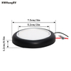 10-30V LED Ceiling Light Fixture 3 Inch motorhome Trailer Interior 3W LED Light 3200K Ceiling Mount for yacht with black ring