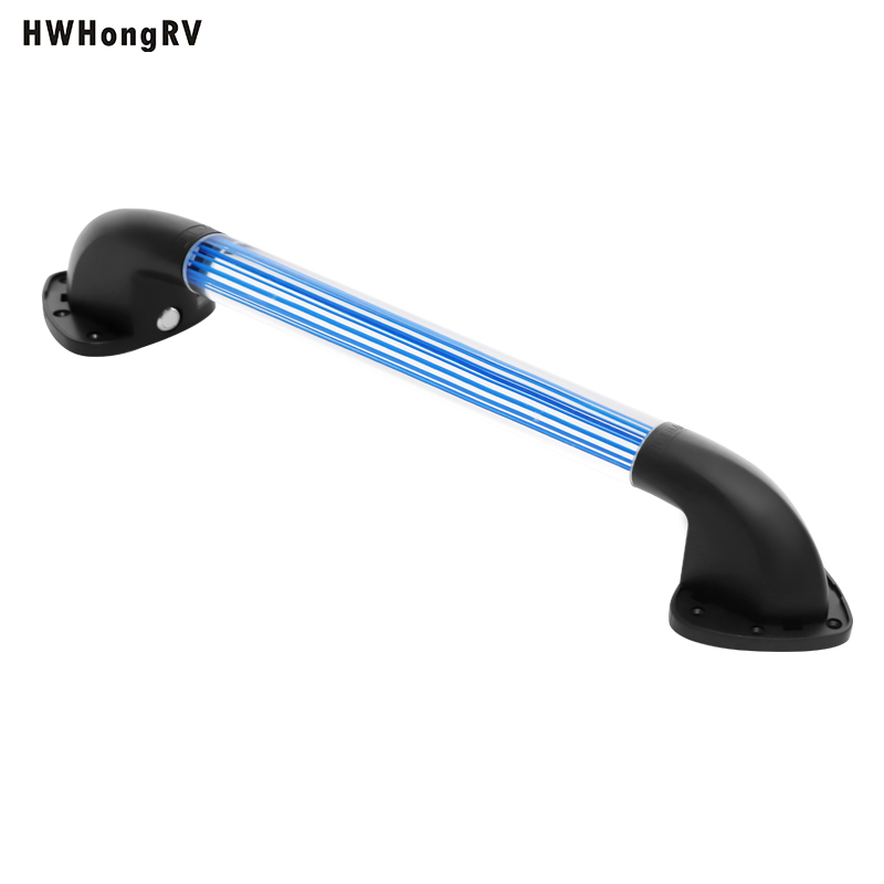 Light Up Rv Handle LED Lighted Grab Handle Illuminated Safety Grab Bar with 12V/24V LED ...