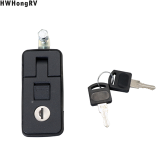 HW-2960-BK---Compression type tightening door lock