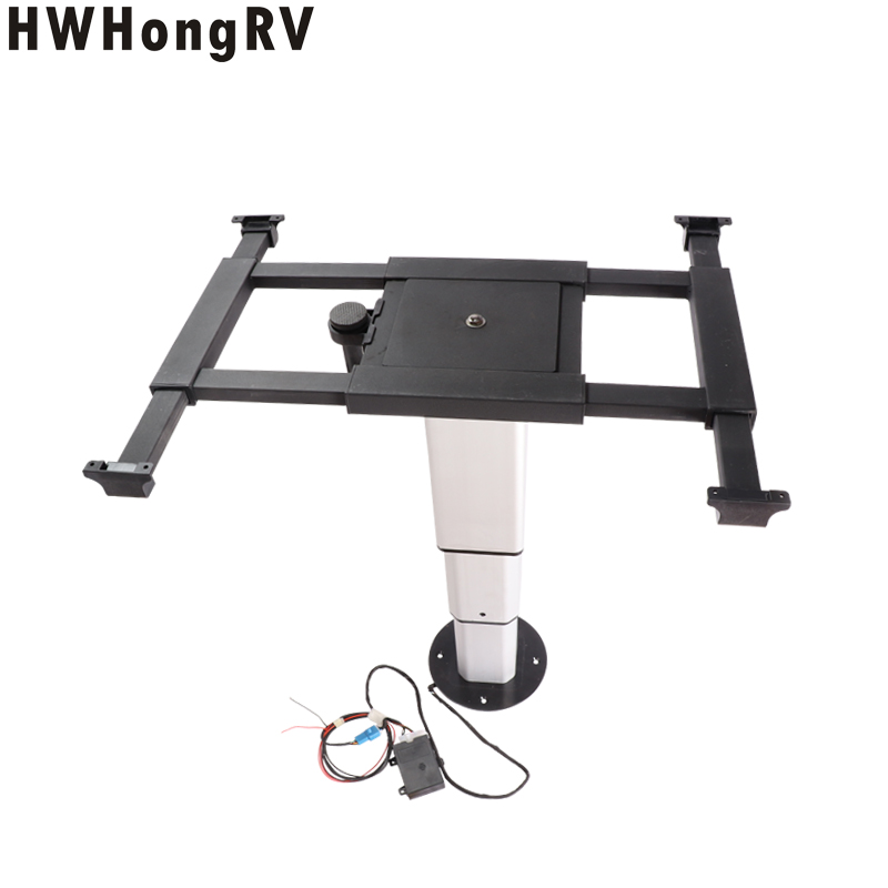 旅居车三节电动升降桌腿