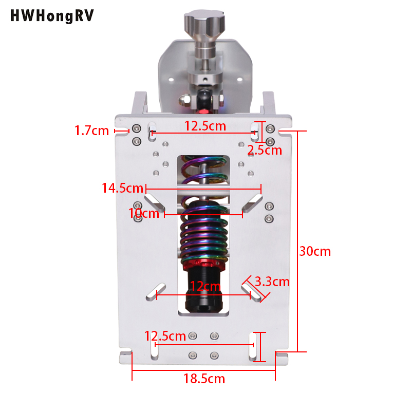 HWhongRV ship seating Suspension seat base boat marine seats chair Suspension Pedestal/Base Boat Seat Shock Suspension Base Adjustable Marine Grade Aluminium Marine Boat Seat suspension Pedestal base