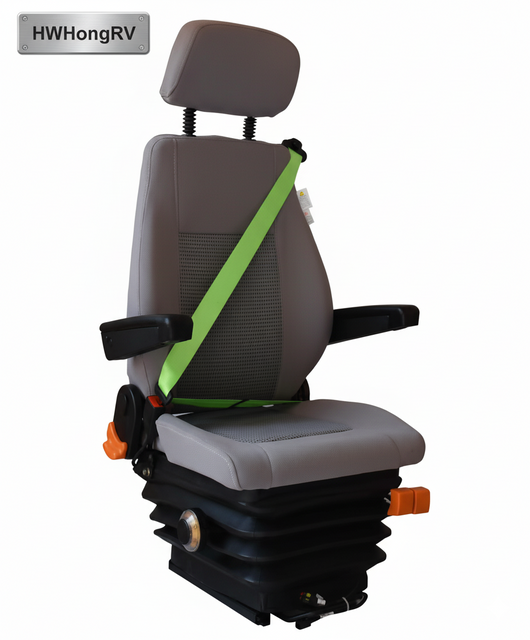 Mechanical Suspension Seat for Truck Bus Tractor | Adjustable Air Seat | Shock Absorbing Driver Seat | HWHongRV
