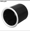 90mm Universal Black ABS Plastic Universal Cup Holders with Inserts Bottle for Car Boat Truck Marine RV campervan
