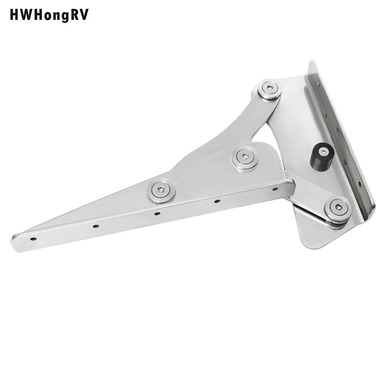 ROLL BACK BOLSTER HINGE Bench Seat Hinge Set Aluminum Seat Bracket Hinges with sheild