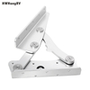 ROLL BACK BOLSTER HINGE Bench Seat Hinge Set Aluminum Seat Bracket Hinges with sheild