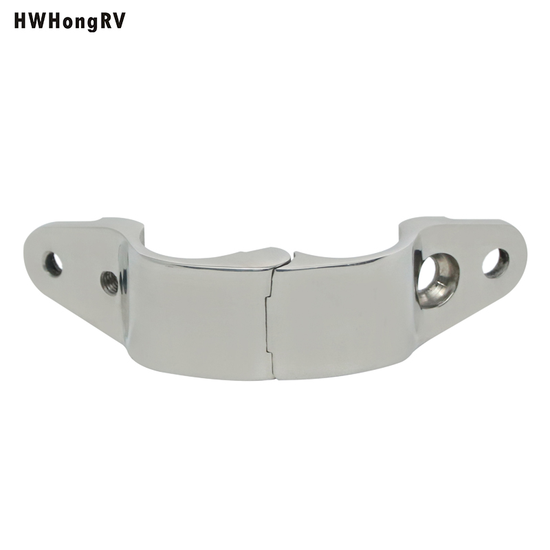 HWHongRV Stainless Steel Marine Hardware Fitting Fit For Boat Top Jaw Slide Stainless Steel Boat Top Fitting Bolt Jaw Slide Bolt Pipe Clamp seamarinehardware (360)