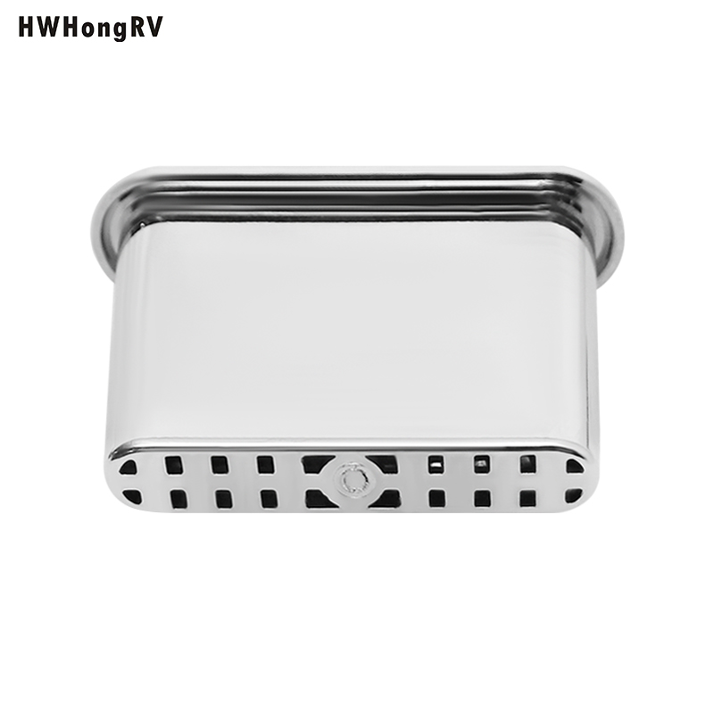 HWHongRV Embedded ABS Phone Holder Box with Anti-Vibration Pad – For Seats, Tables, and Commercial Vehicles