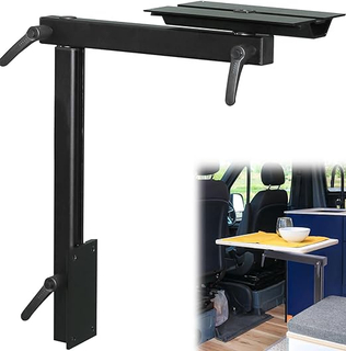 RV Table Leg, Swivels 360 Degrees Removable Premium Aluminum Alloy Rv Table Leg Bracket, Adjustable RV Accessories for RV, Pontoon, Truck Camper, Travel Trailer