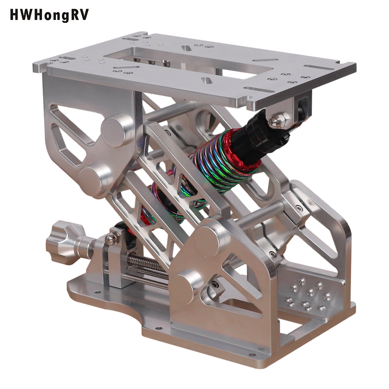 HWhongRV ship seating Suspension seat base boat marine seats chair Suspension Pedestal/Base Boat Seat Shock Suspension Base Adjustable Marine Grade Aluminium Marine Boat Seat suspension Pedestal base