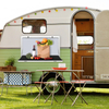 Picnic Table for Motorhome RV with Light 