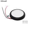 10-30V LED Ceiling Light Fixture 3 Inch motorhome Trailer Interior 3W LED Light 3200K Ceiling Mount for yacht with black ring