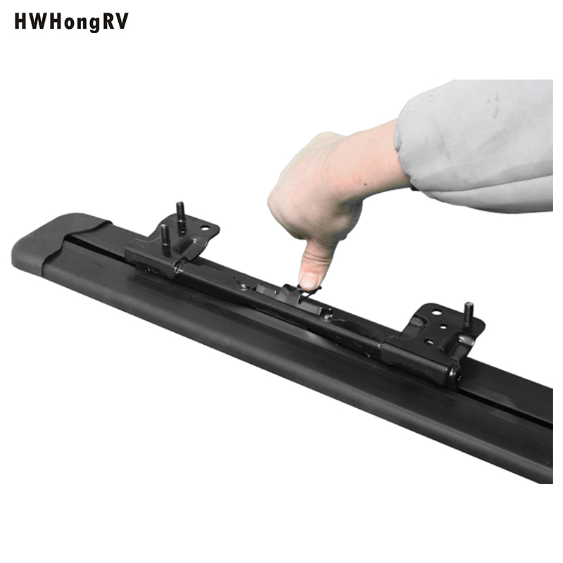 HWHongRV campervan seats Bed Track Systems and van floor level RV seat Sliding Rail System and RV van seat Flooring Rails middle row seating flooring sliding adjuster