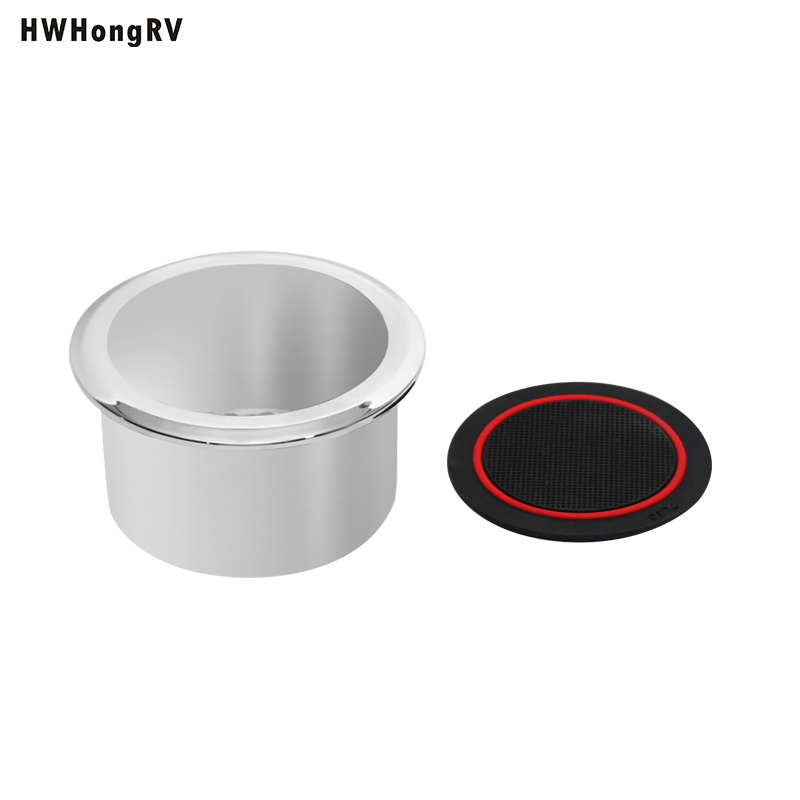 HWHongRV plastic table cup holder with rubber cushion
