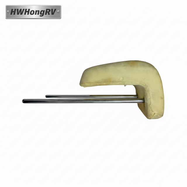 Lshape Adjustable Car Seat Headrest – 3-Level Height Adjustment, 6 cm Travel, Optional Bare Foam Core or Customized Upholstery – Universal Replacement Headrest for Automotive Seats