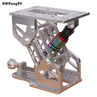 HWhongRV ship seating Suspension seat base boat marine seats chair Suspension Pedestal/Base Boat Seat Shock Suspension Base Adjustable Marine Grade Aluminium Marine Boat Seat suspension Pedestal base