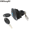 HW-G04 RV Cabin Door Lock Compression Lock Tighten Lock Luggage Compartment Door Lock Cabin Door Tension Lock Trailer Door Lock Side Door Lock