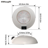 LED SURFACE MOUNT DOME LIGHT for marine and yacht