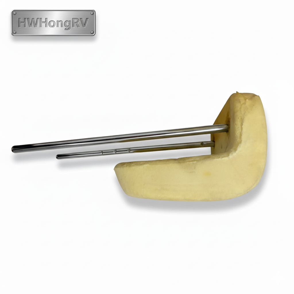 Lshape Adjustable Car Seat Headrest – 3-Level Height Adjustment, 6 cm Travel, Optional Bare Foam Core or Customized Upholstery – Universal Replacement Headrest for Automotive Seats