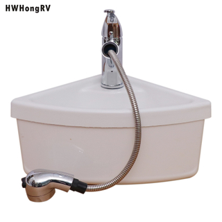 RV motorhome Acrylic sink with faucet and drain