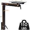 Upgrade RV Table Leg, Swivels 360 Degrees Removable Premium Aluminum Alloy Rv Table Leg Bracket, Adjustable RV Accessories for RV, Pontoon, Truck Camper, Travel Trailer… (Upgrade Black)