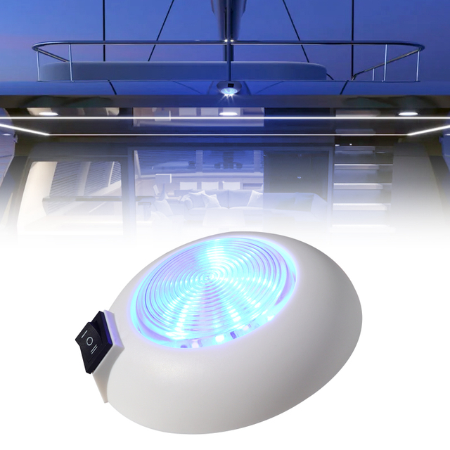 LED SURFACE MOUNT DOME LIGHT for marine and yacht