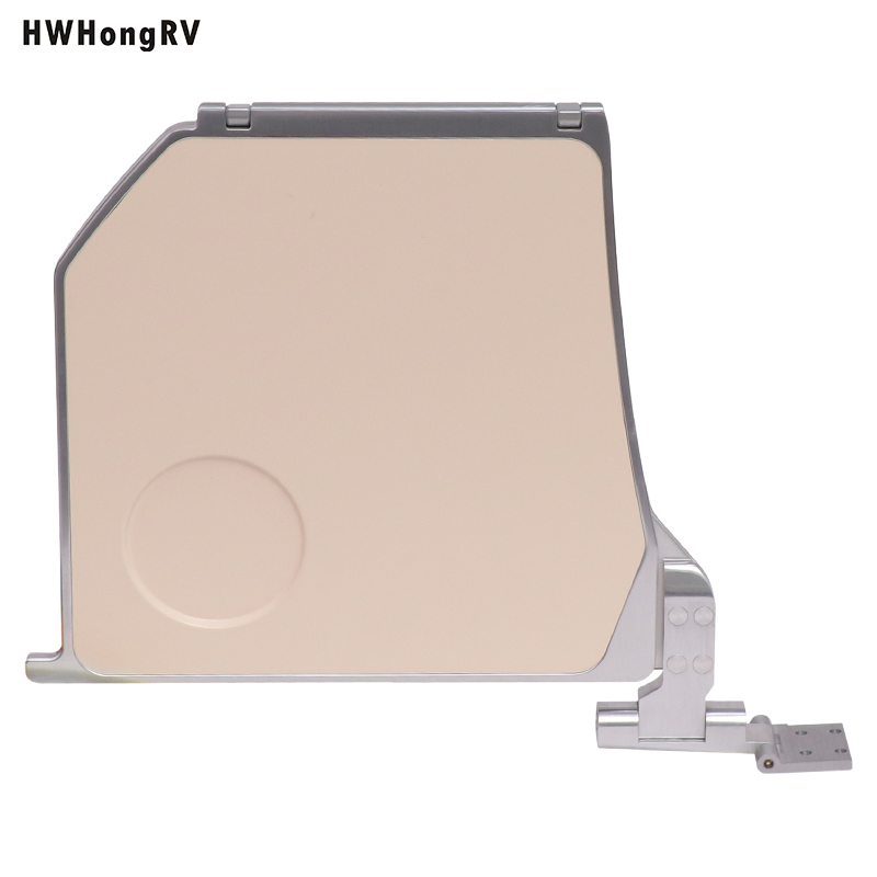 Space-Saving RV Seating Armrest Foldable Table Aluminum Alloy In-Seat Hidden Foldable Design