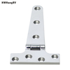 HWHongRV T Hinge Heavy Duty with T-Shaped Hinge, Suitable for Shed Door, Barn Door, Storage Window, Marine 316 Stainless Steel Door Hinges, T‑Shape Hinges Rust‑Resistant Stainless Steel for Home for B