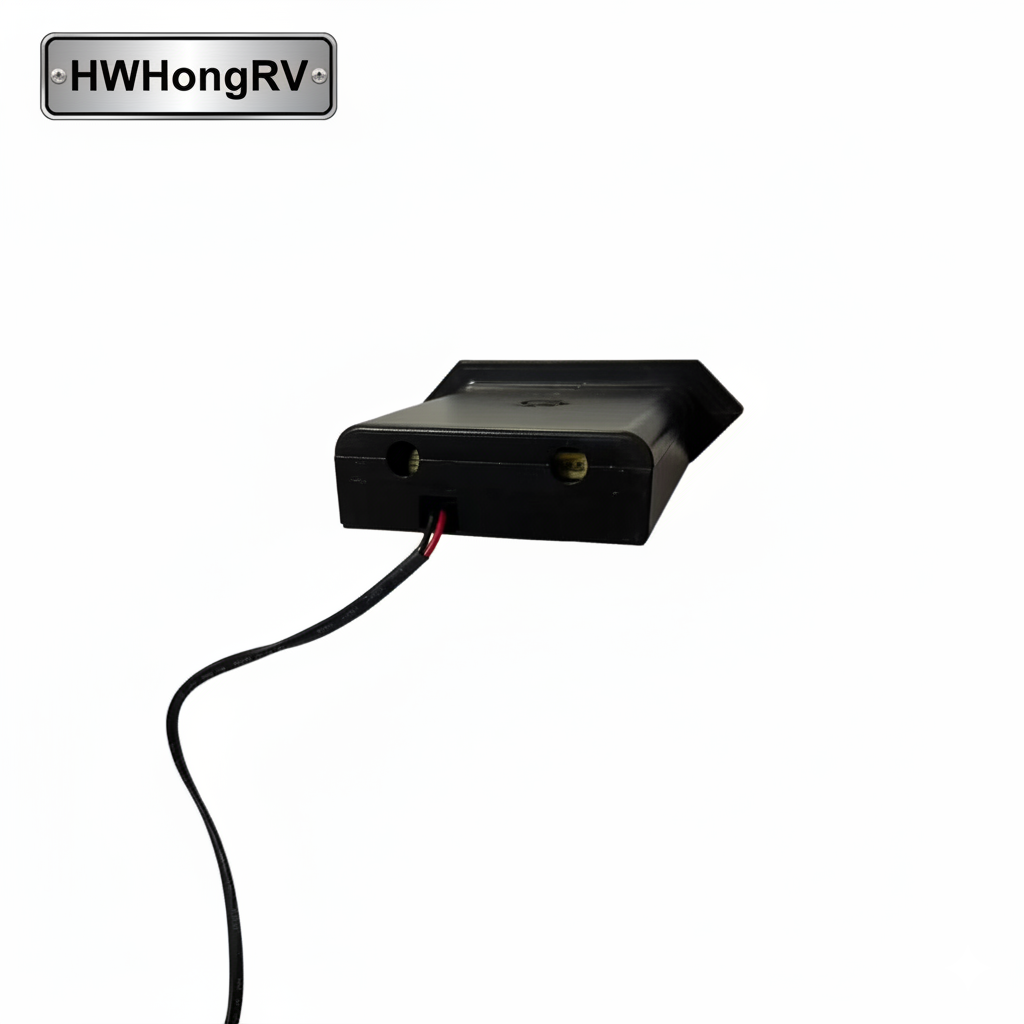 Embedded Car Wireless Charging Box – 10.5V–24.6V In-Desk / In-Furniture Phone Charging Holder for RV, Car, Truck and Marine Use – HWHongRV